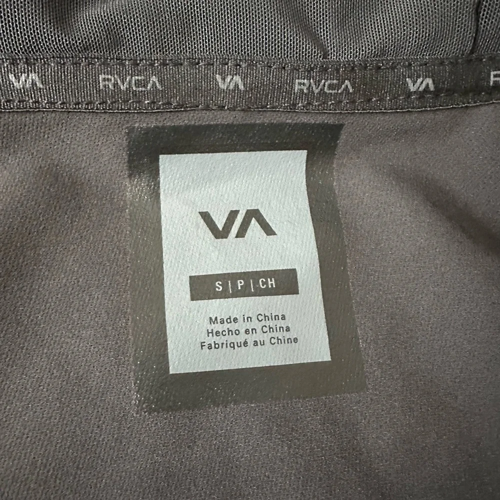 RVCA Grappler Black Jacket Mens Small NWT - Picture 10 of 11